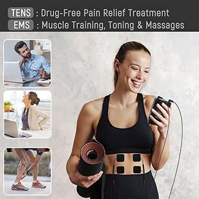 Muscle Stimulator EMS2 Channel Tens Machine EMS TENS Device for pain relief