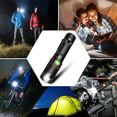 LED Emergency Handheld Flashlight, 1 Pack, Adjustable Focus, Water  Resistant with 5 Modes, Best Tactical Torch for Hurricane, Dog Walking,  Camping 