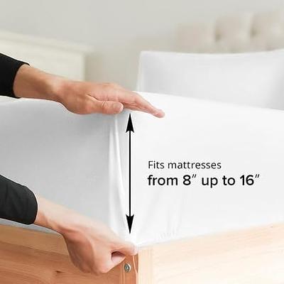 Twin Size Sheet Set - Breathable & Cooling Sheets - Hotel Luxury Bed Sheets  - Extra Soft - Deep Pockets - Easy Fit - 3 Piece Set - Wrinkle Free 