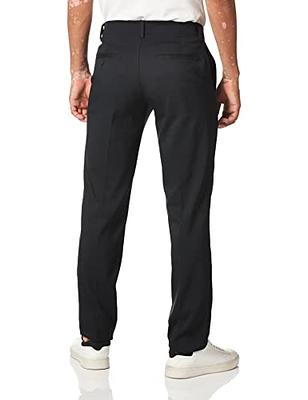 PGA Tour Men's Flat Front Active Waistband Golf Pant With A