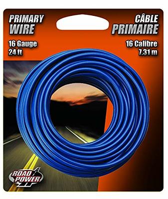 Coleman Cable 55668233 16-Gauge 24-Foot Automotive Copper Wire, Blue -  Yahoo Shopping