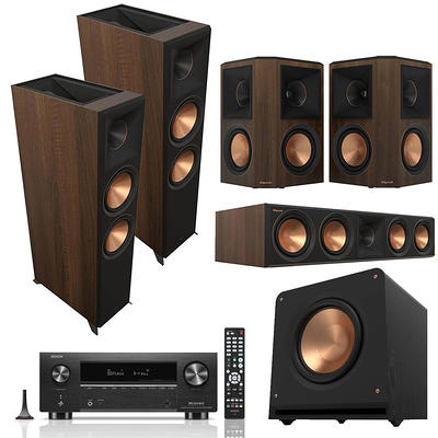 Klipsch Reference 5.2 Home Theater System with AVR-S970H 7.2-Ch Receiver,  Black