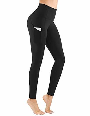 PHISOCKAT Xsmall High Waist Yoga Pants with Pockets Tummy Control Workout 