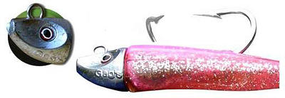 Al Gags EELTS2 Whip-It Eel Tuna Lure 10in 06 Pink Silver - EELTS2