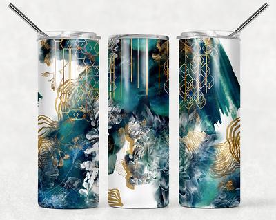  Tswofia 30 Oz Sublimation Skinny Tumbler Set