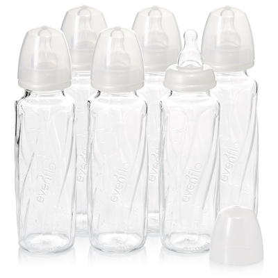 Evenflo Feeding Classic Clear Plastic Baby Bottles - 8oz/3pk : Target