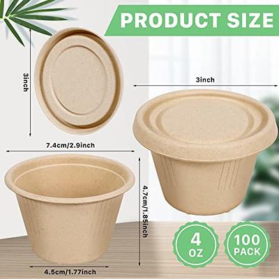 Compostable Portion Cups with Lids