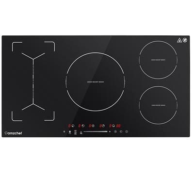 AMZCHEF Induction Range 30 inch Built-in Countertop with 4 Burners