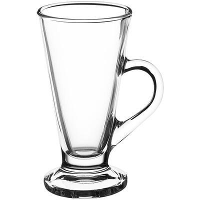 Acopa 33 oz. Glass / Silver French Coffee Press