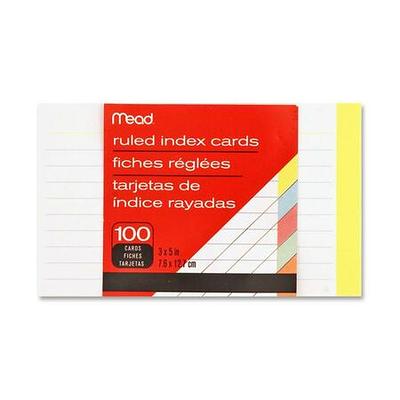 Wholesale Index Cards & Accessories: Discounts on Mead Mead Ruled Assorted Color  Index Cards MEA63074 - Yahoo Shopping