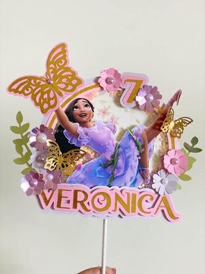 Encanto Cake Topper Centerpiece Decoration Party Birthday Mirabel Isabel  Bruno | eBay