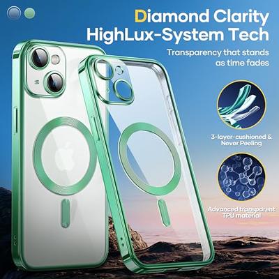 ESR Clear Case for iPhone 15 Pro Case, Shockproof Thin Cover, Yellowing-Resistant Slim Transparent TPU Phone Case, Zero Series, Clear