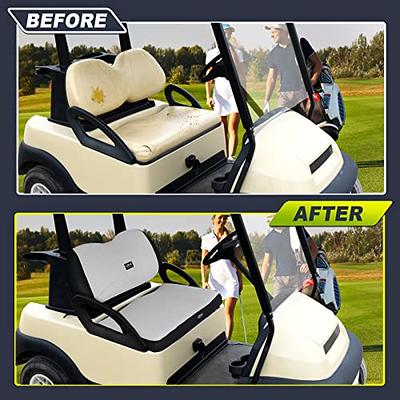 10L0L Golf Cart Seat Cover Fit Club Car Precedent Yamaha, Washable