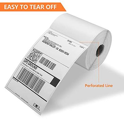 4 x 6 Thermal Shipping Paper Roll of 500 Labels Self-adhesive Mailing for  Rollo