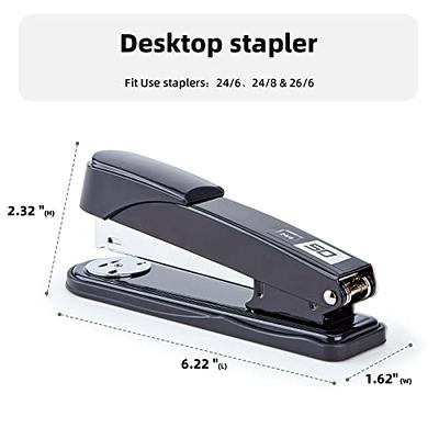 Swingline Stapler, Office Desk Stapler, 20 Sheet Paper Capacity, Durable,  Heavy Duty Stapler for Office Desktop or Home Office Supplies, Black (64601)