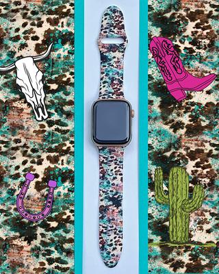 Western Watch Bands for Apple Watch 42mm/44mm/45mm/49mm S/M / Cow