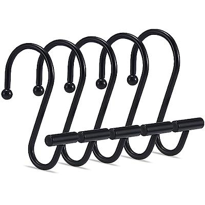 Dyiom Plastic Shower Curtain Rings Hooks, 24-Pieces Shower Hooks for Shower  Curtain, Shower Curtain Rings/Hooks, in Clear - Yahoo Shopping