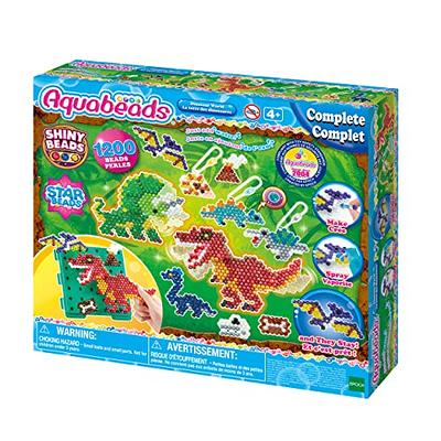 AquaBeads Dinosaur World - Arts & Crafts Kit for Kids Ages 4+ - Includes  Over 1200 Shiny Beads, Layout Tray, Sprayer, Creation Display, Design Pegs,  Keychain Accessories, and Template Sheet, Small - Yahoo Shopping