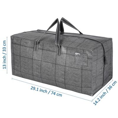 BlissTotes Moving Bags, Heavy Duty Moving Boxes with Zippers Top and Sturdy  Hand