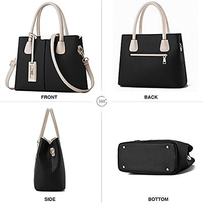 JOTHIN Large Crossbody Bags for Women Tote Bag for Women Womens Shoulder  Bags Chain Purse Designer Handbags for Women(Black)