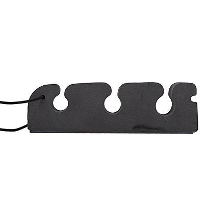  2 Pairs Black Fishing Pole Holder, 12.5” Horizontal