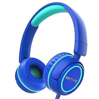 Kids On-Ear Blue Stereo Headphone