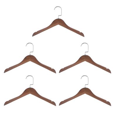Elama Home 50 Piece Set Of Flocked Velvet Clothes Hangers With
