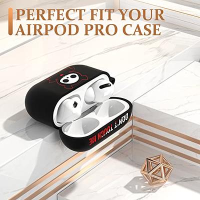  Case for Airpods Pro, Filoto Cute Cartoon Bag Apple Airpod Pro  Cover Women Girls, Silicone Stylish Funny Air Pod Wireless Charging  Accessories (Black) : Electronics