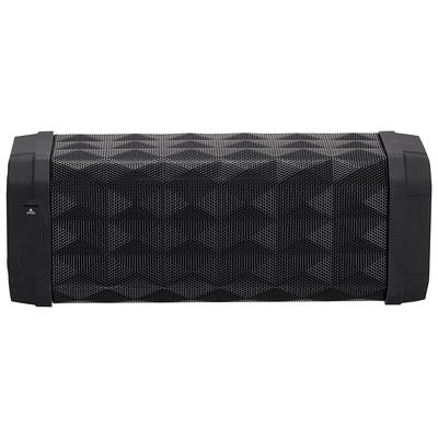 iLive Portable Bluetooth Wireless Fabric Speaker in Black ISB20B - The Home  Depot