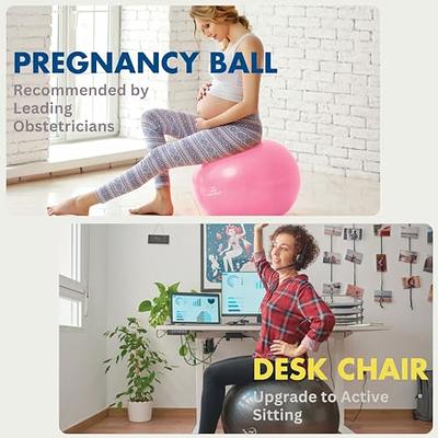 ProBody Pilates Ball Exercise Ball, Yoga Ball Chair, Multiple