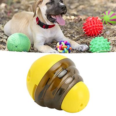 Puppy Teething Chew Toy Balls: 2pack Interactive Dog Treat Dispensing Ball  Rubber Small Breed Dog Chewing Enrichment Toys for Boredom and Brain