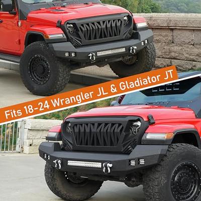 Hooke Road Wrangler JL Gladiator 4 Doors Tube Half Door Guards for Jeep  Wrangler JL Unlimited | Gladiator JT 2018 2019 2020 2021 2022 2023 2024
