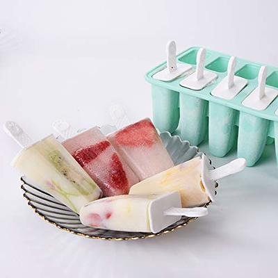 YSBER Popsicle Molds -10 Pieces Easy Release - Reusable BPA Free Silicone Ice  Pop Molds Maker With Silicone Funnel & Cleaning Brush. - Yahoo Shopping