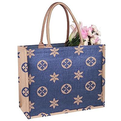 MINGRI Canvas Tote Bag for Women Small Mini Tote Bags with Pockets