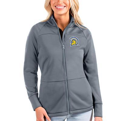 Antigua Men's Oakland Athletics Gray Protect Jacket