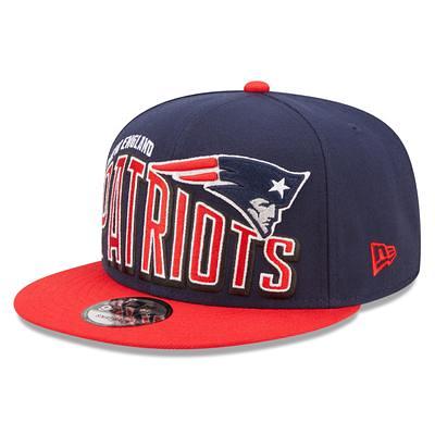 Men's New Era Navy New England Patriots 2022 Sideline 9FIFTY Ink