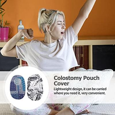 2pcs Stretchy Colostomy Bag Cover Universal Ostomy Pouch Covers for  Protection 