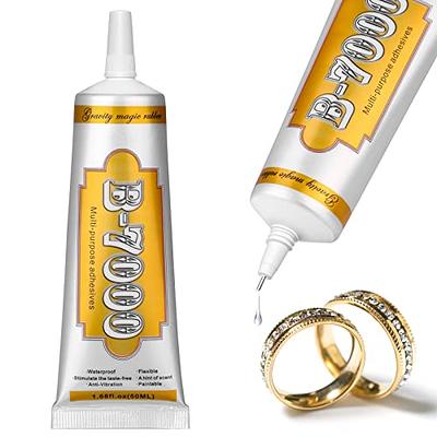 B7000 Rhinestones Glue for Crafts, 110ML 3.7fl.oz Clear B-7000 Super  Jewelry Glue Transparent Indust