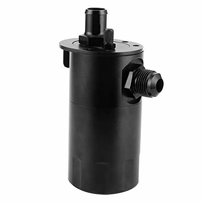 Racing Aluminum 3-Port Oil Catch Can Tank Reservoir Breather