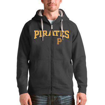 Men's Antigua Heathered Gray Pittsburgh Steelers Logo Victory Pullover  Hoodie - Yahoo Shopping