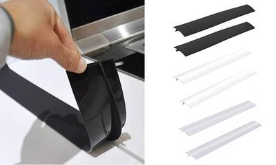 Silicone Stove Counter Gap Cover, 2 Pack 21in Heat Resistant Kitchen Stove  Cover