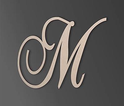 Jess and Jessica Wooden Letters Cursive Wood Letter for Wall Décor Various  Sizes Premium Quality & Durable Smooth Laser Cut Unfinished Design Ideal