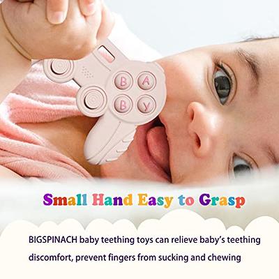 Teething Toys for Babies 0-6 Months 6-12 Months, Baby Teething Toys,  Silicone Ba