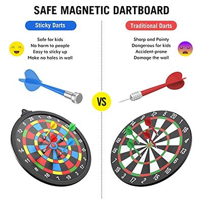 Doinkit Darts - Magnetic Dart Board - 3 Premium Designs - Kid Safe Durable  Doinkit Magnetic Darts - Fun Indoor Wall Game for Boys and Girls or Adult