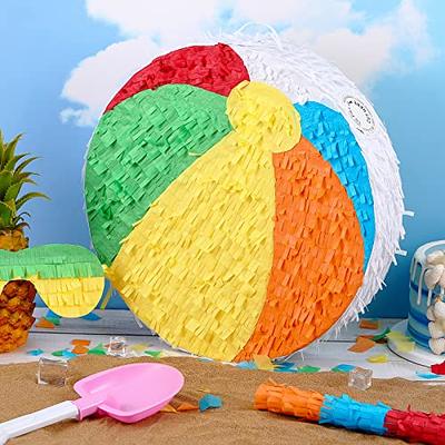 Small Beach Ball Pinata Beach Theme Party Decorations Summer Birthday Party  Decoration Pool Party Decoration with