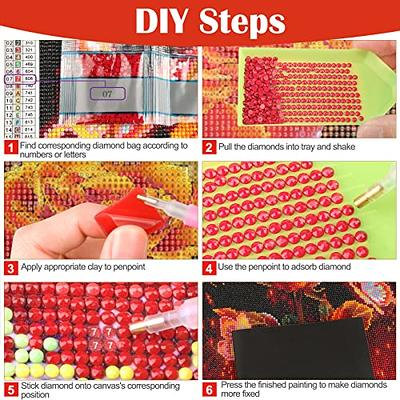 CEOVR Christmas Diamond Painting Kits for Adults,Snowman Diamond Art  Kits,Snowy Winter Red Truck 5D Paint with Diamond Full Round Drill Gem Art,Cardinal  Diamond Art Painting Kits (12x16/30x40cm) - Yahoo Shopping