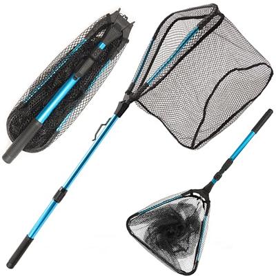 1pc Telescopic Aluminum Alloy Fishing Net, Foldable Triangular Landing Net,  Lightweight And Portable For Fishing Boating