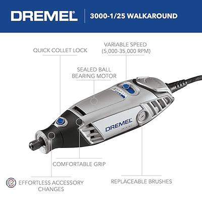Dremel 3000-1/25 Variable Speed Rotary Tool Kit- 1 Attachment and
