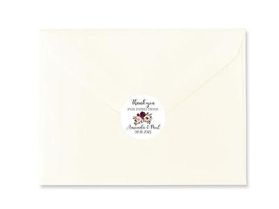 Wedding Envelope Stickers, Personalised Stickers for Wedding