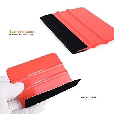 High Quality Felt Edge Squeegee 4 Inch for Car Vinyl Scrape